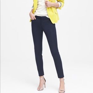 Banana Republic Sloan navy pant